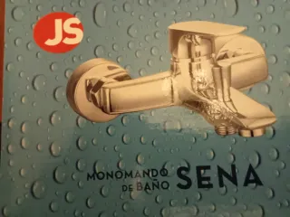 Monomando Bañera JS Sena Cromado