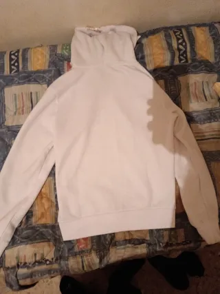 Sudadera Boxeur des Rues Blanca Logo Dorado