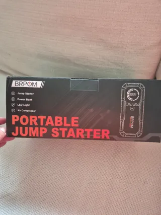 Arrancador Coche y Inflador Neumáticos