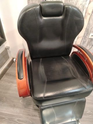 Sillón de Peluquería Negro
