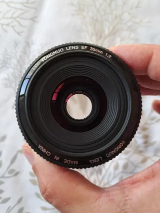 Objetivo Yongnuo Canon EF 35mm F 2.0