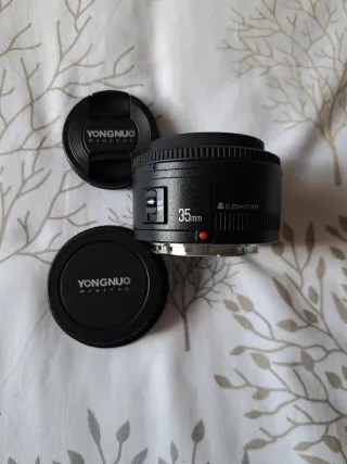 Objetivo Yongnuo Canon EF 35mm F 2.0