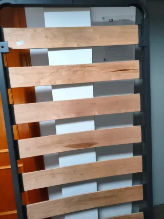 Cama 90 madera + somier