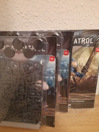 Warhammer Combat Patrol Fascículos 1, 2, 3 y 5