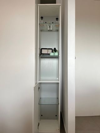 Mueble Estantería Blanco,  estructura en melanina