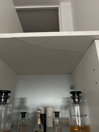 Mueble Estantería Blanco,  estructura en melanina