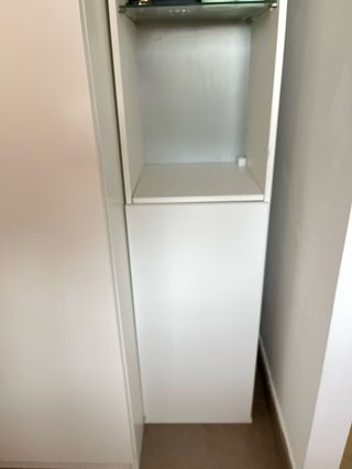 Mueble Estantería Blanco,  estructura en melanina