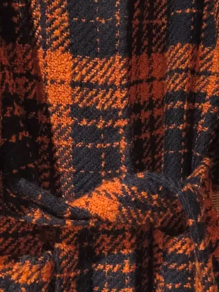 Lote abrigos casual negro y naranja