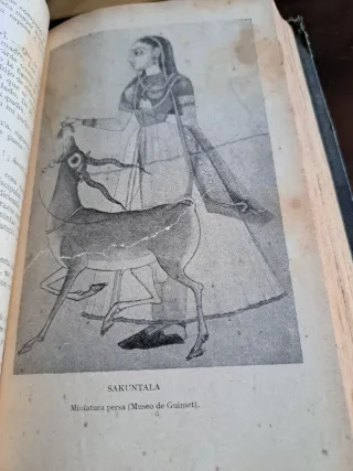 Libro literatura Sánscrita año 1900/1915