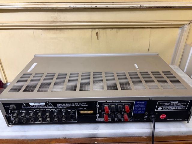Amplificador Integrado Estéreo Nikko NA-500 II