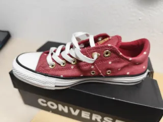 Converse Rojas Lunares Talla 37