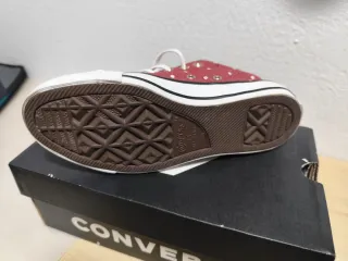 Converse Rojas Lunares Talla 37