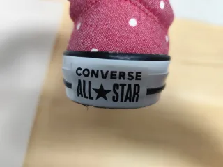 Converse Rojas Lunares Talla 37