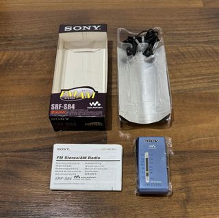 Radio Sony SRF-S84 Walkman FM/AM