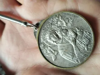 Llavero religio Papa Moneda Antigua Roma