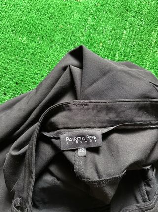 Patrizia Pepe Pantaloni Neri Wide Leg T. 42