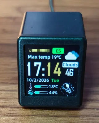 Centro meteorológico geek magic usb