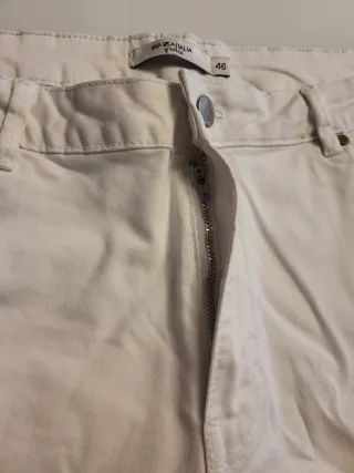 Pantaloncini bianchi donna