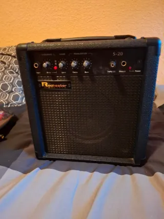 Guitarra Eléctrica Sunburst con Altavoz