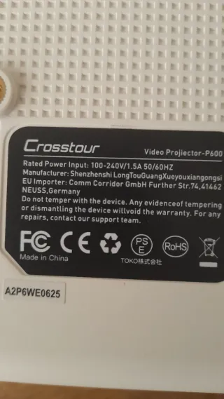 Proyector Crosstour Blanco