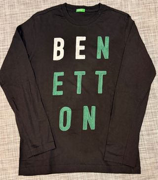 Lote 4 Camisetas Benetton Manga Larga