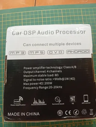 Procesador Audio Car DSP