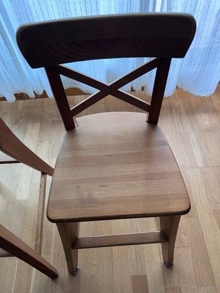 Sillas niños madera Ikea Ingolf