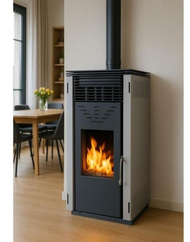 Estufa pellets REM Ventilada  10 kW  MAD2041