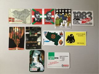 10 Calendarios Bolsillo Política Euskadi