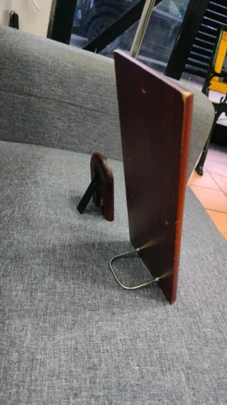 Quadretti laminato Argento con cornice legno