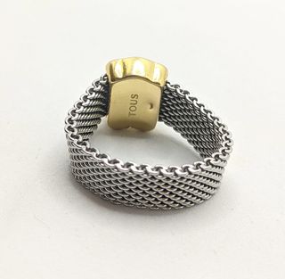 Anillo Oso de oro de 18k, 3.98 g, T-20.