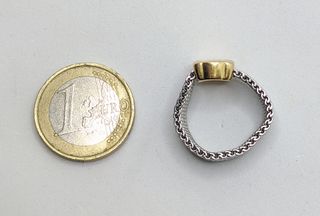 Anillo Oso de oro de 18k, 3.98 g, T-20.