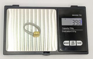 Anillo Oso de oro de 18k, 3.98 g, T-20.