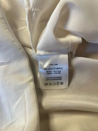 Blusa seda Roberto Verino manga corta