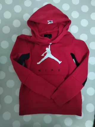Sudadera Nike Jordan Roja, Niño