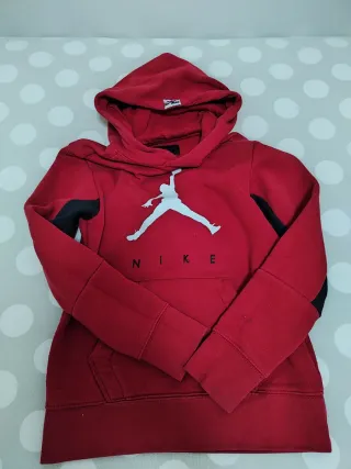 Sudadera Nike Jordan Roja, Niño