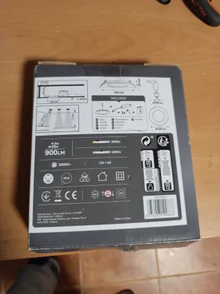 Foco LED redondo 10W IP44