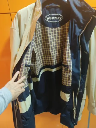 Chaqueta fina Westbury beige de hombre