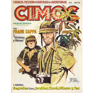 CIMOC CIENCIA FICCION FANTASIA Y AVENTURAS N-5