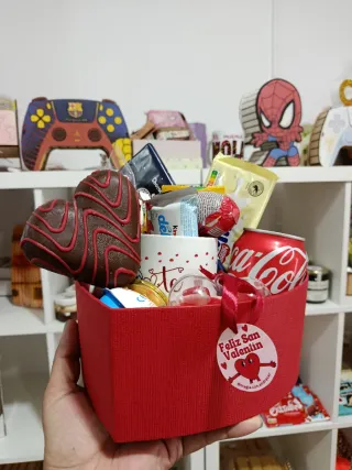 Caja San Valentín Corazón Chocolates