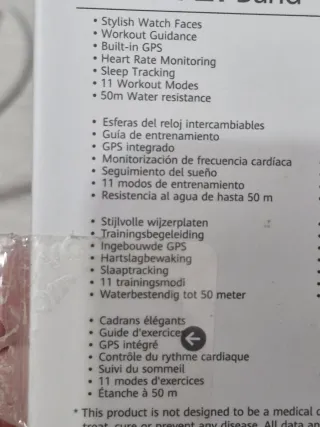 Huawei Band 4 Pro Smartwatch Nero