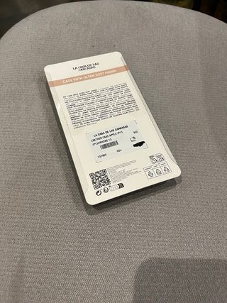 Funda iPhone 13 Azul Silicona