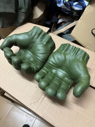 Guantes Disfraz Hulk Talla Única