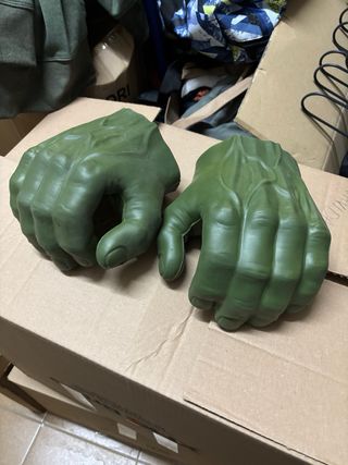 Guantes Disfraz Hulk Talla Única