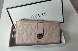 Cartera original Guess rosa con correa