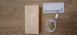Reloj Digital GIFTDECOR Madera