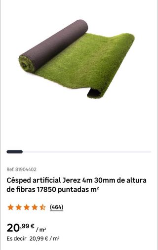 Césped artificial para exteriores