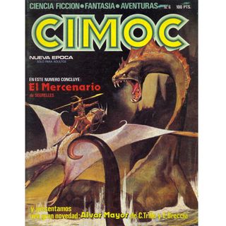 CIMOC CIENCIA FICCION FANTASIA Y AVENTURAS N-6