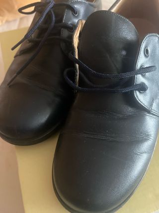 Zapatos Tizzas comunión negros