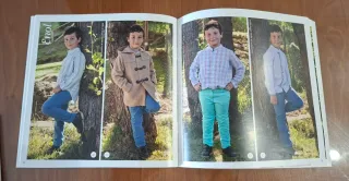 Revista de moda infantil con patrones